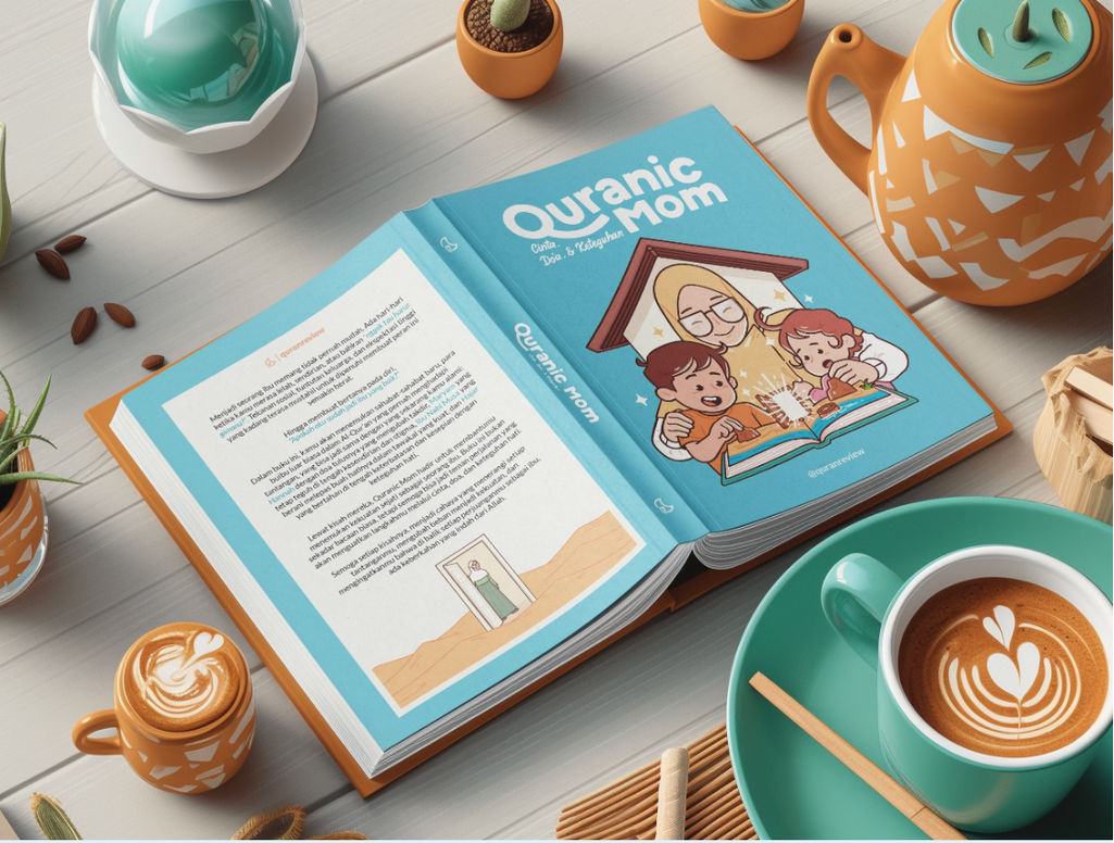Sampul buku Quranic Mom