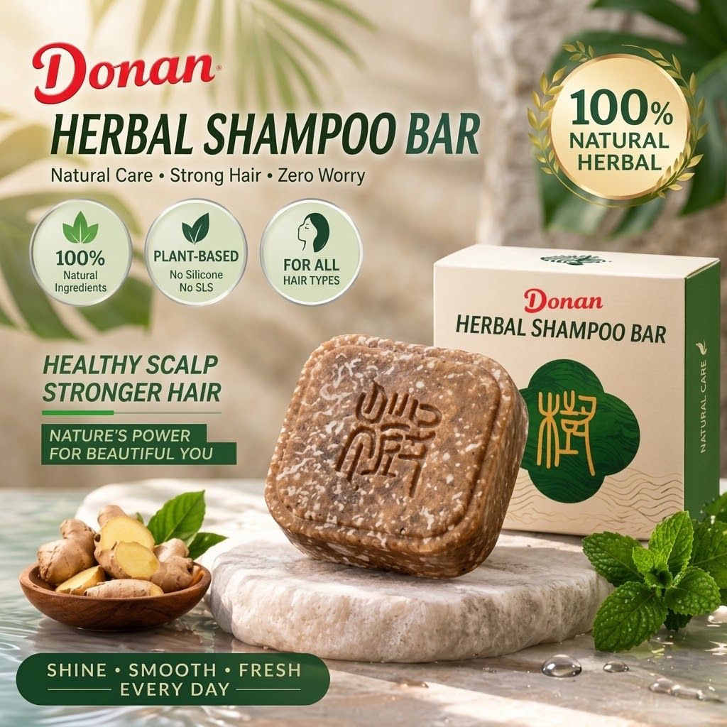 Sampo Herbal Ekstrak Tumbuhan