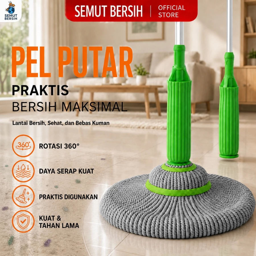 Alat Pel Putar Praktis