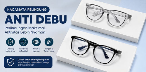 Kacamata Anti Debu
