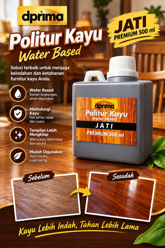 DPrima Poles Kayu