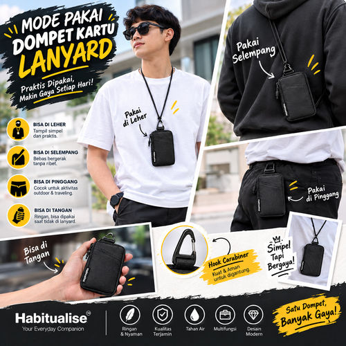 Dompet Kartu Lanyard