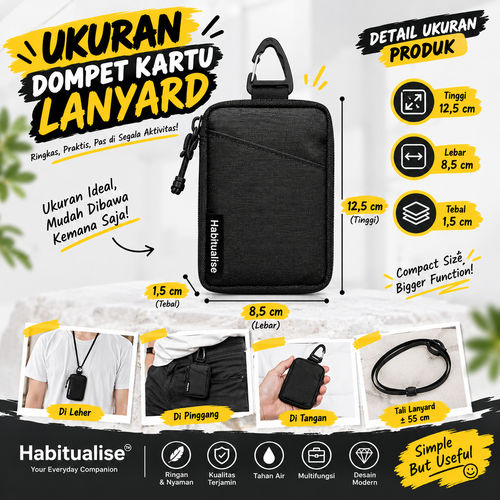 Dompet Kartu Lanyard