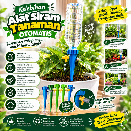 Alat Siram Tanaman Otomatis